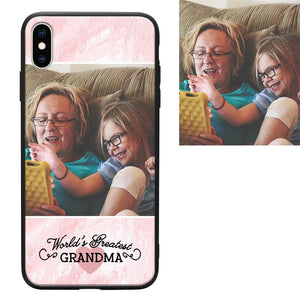 iPhoneXs Max Custom Grandma Photo Protective Phone Case