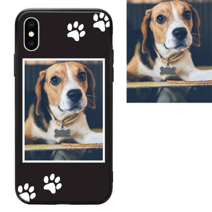 iPhoneXs Custom Dog Photo Protective Phone Case