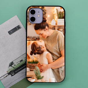 Custom Your iPhone 12/13 Case Series With Photo - All iPhone Case Types Gift For Family