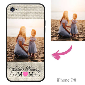 iPhone7/8 Custom Mom Photo Protective Phone Case