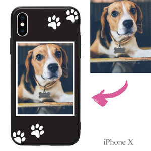 iPhoneX Custom Dog Photo Protective Phone Case