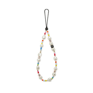 Colorful Beads Shaped Pearls Phone Charm