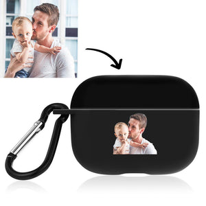 Custom Airpods Case For Airpods Pro Airpods 3rd Black With Photo