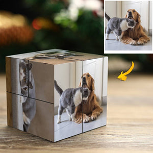 Custom Photo Rubic's Cube Lovely Pet Gift Multiphoto Cube