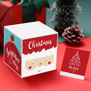 Surprise Box Custom Photo Surprise Explosion Bounce Box DIY - Merry Christmas - soufeelus