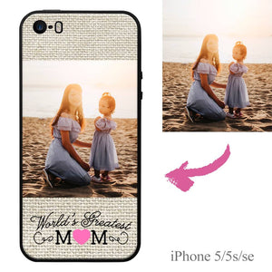 iPhone5/5s/se Custom Mom Photo Protective Phone Case