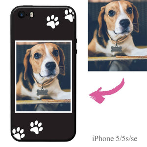 iPhone5/5s/se Custom Dog Photo Protective Phone Case