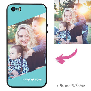 iPhone5/5s/se Custom This Is Love Photo Protective Phone Case