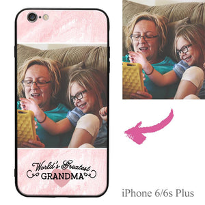iPhone6p/6sp Custom Grandma Photo Protective Phone Case