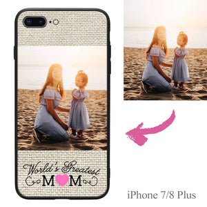 iPhone7p/8p Custom Mom Photo Protective Phone Case