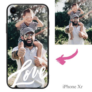 iPhoneXr Custom Love Photo Protective Phone Case