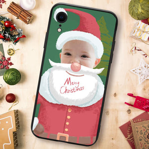 Christmas sale - Custom Santa Claus iPhone Case - Green