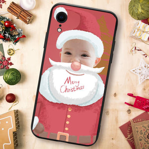 Christmas sale - Custom Santa Claus iPhone Case - Red