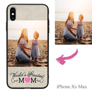 iPhoneXs Max Custom Mom Photo Protective Phone Case