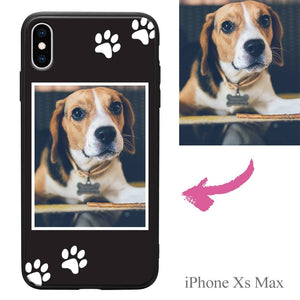 iPhoneXs Max Custom Dog Photo Protective Phone Case