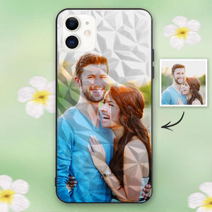 3D Diamond Lines Surface - Custom Popular iPhone Case for Love