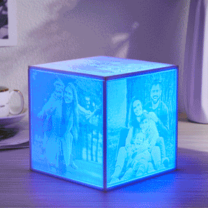 Custom Photo Cube Night Light Personalized Creative Atmosphere Lamp Valentine's Day Gifts - Getcustomphonecase