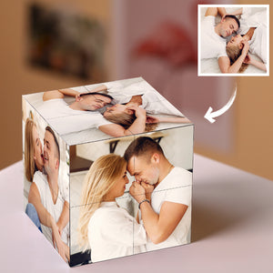 Gift For Him Custom Photo Rubic's Cube Gift Multiphoto Cube